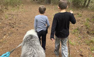 Daniel L.'s photo of camping with pets at Martin Dies, Jr. State Park Campground near Village Mills, TX