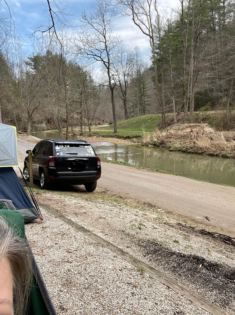 nat's photo at Middle Fork Campground — Natural Bridge State Resort Park near Buckhorn Lake