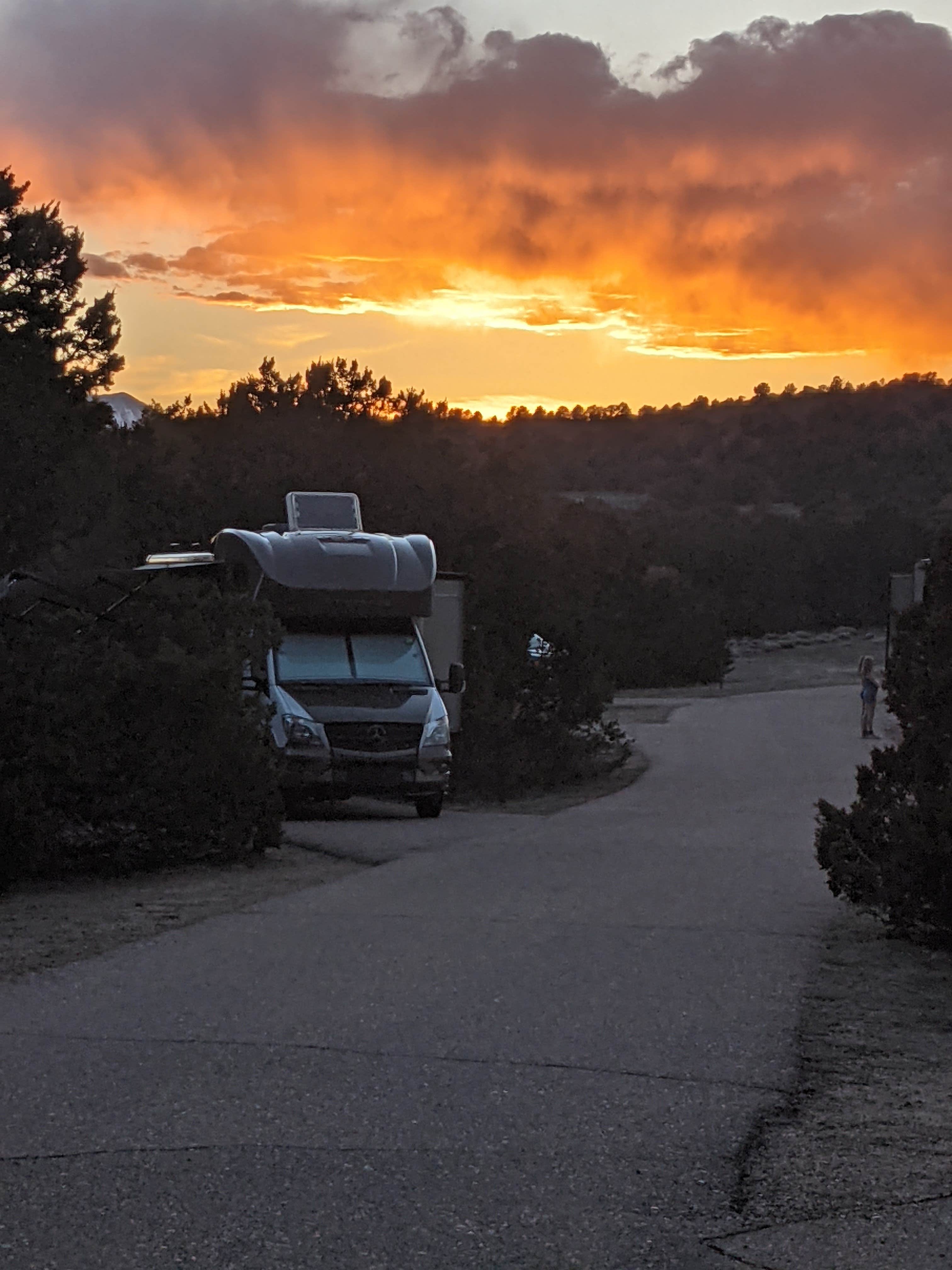 Michael T.'s photo of rv camping at Piñon Campground — Lathrop State Park near La Veta, CO