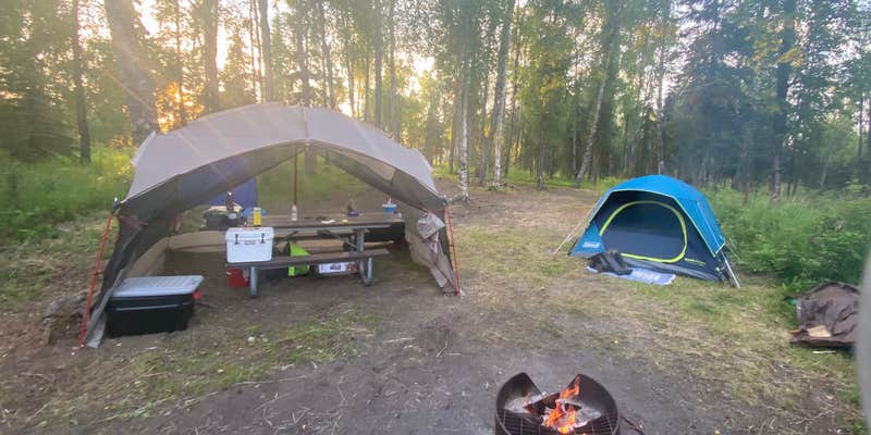 Camper submitted image from Johnson Lake State Recreation Area Campground