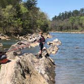 Review photo of Cossatot Falls Campsites — Cossatot River State Park - Natural Area by Chris , April 17, 2021