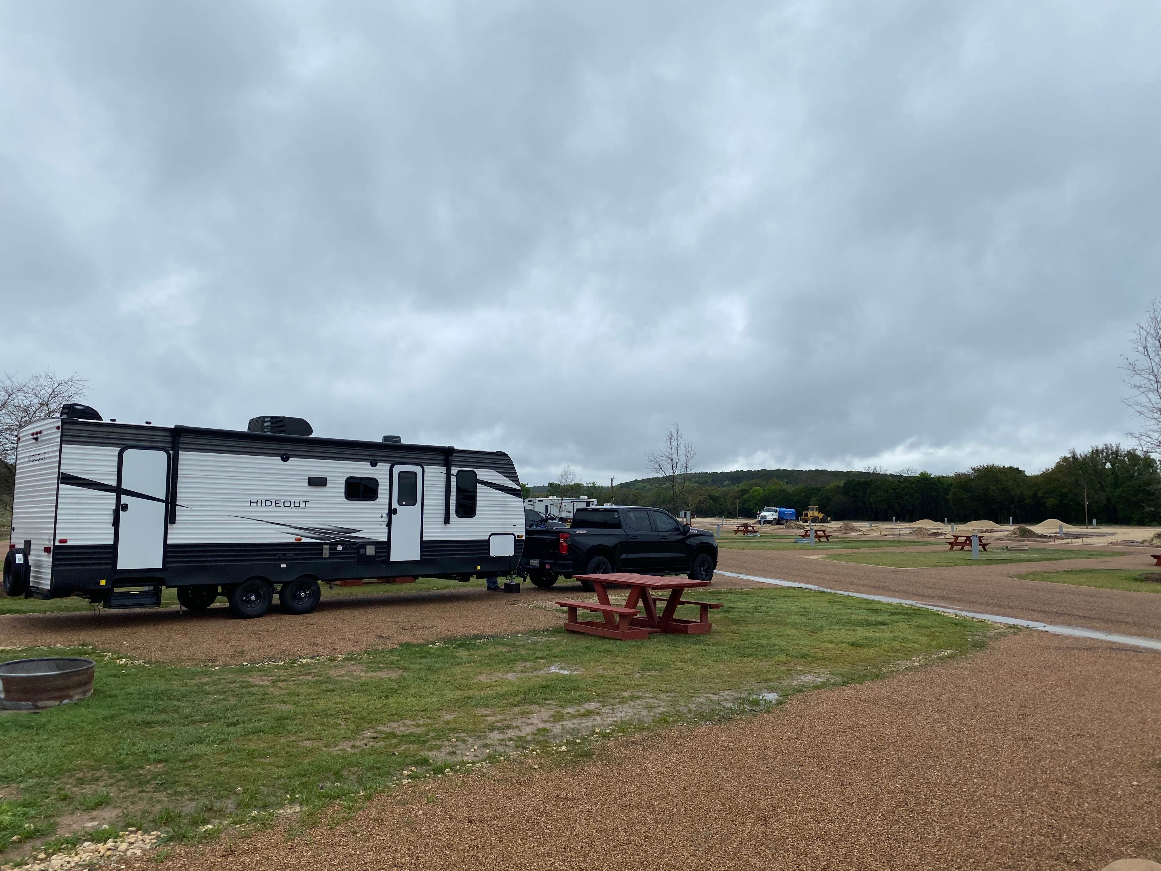 Jess&Tony's photo of rv camping at Dinosaur Valley RV Park near Whitney Lake