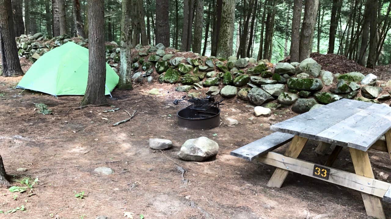 Camper submitted image from Macedonia Brook State Park Campground - 2