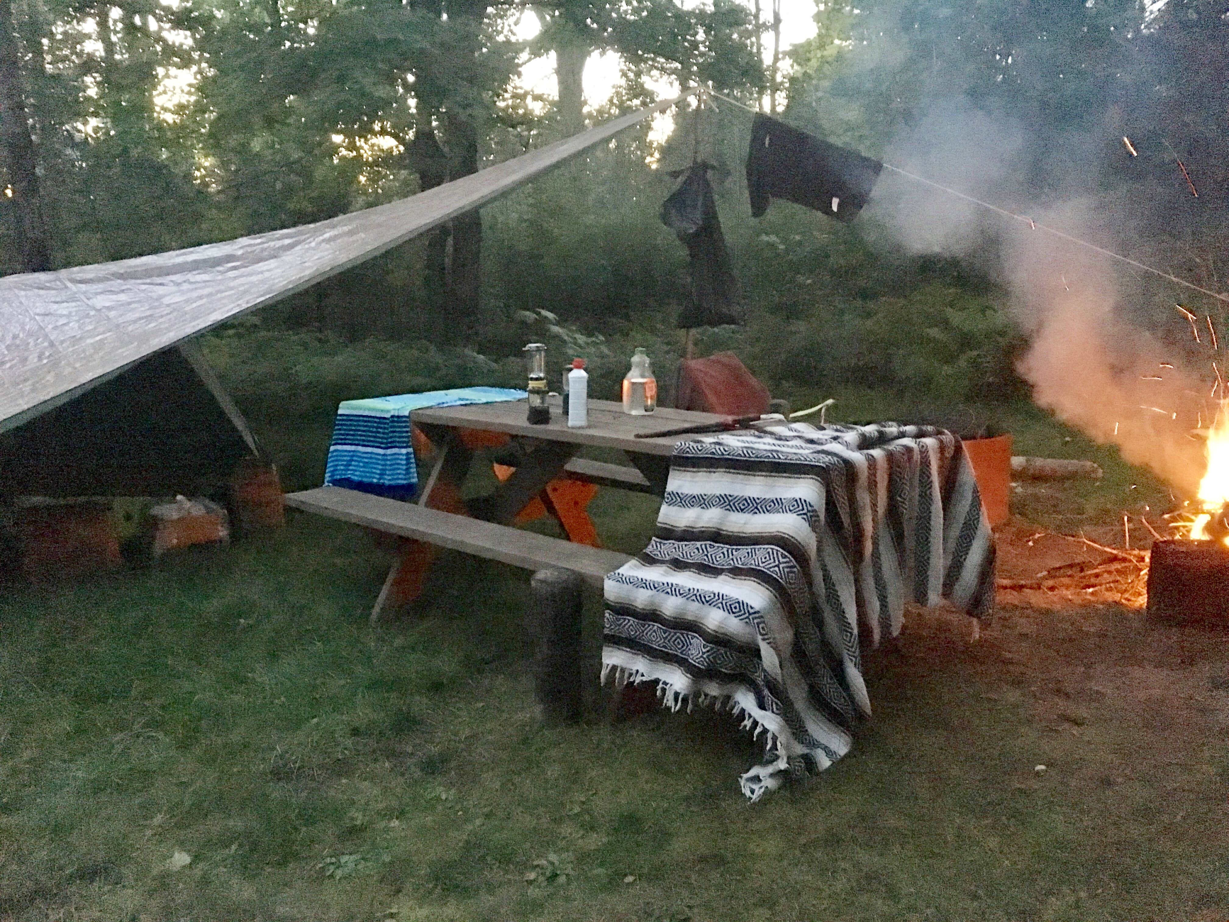 Maria L.'s photo at Genes Pond State Forest Campground near Crystal Falls, MI