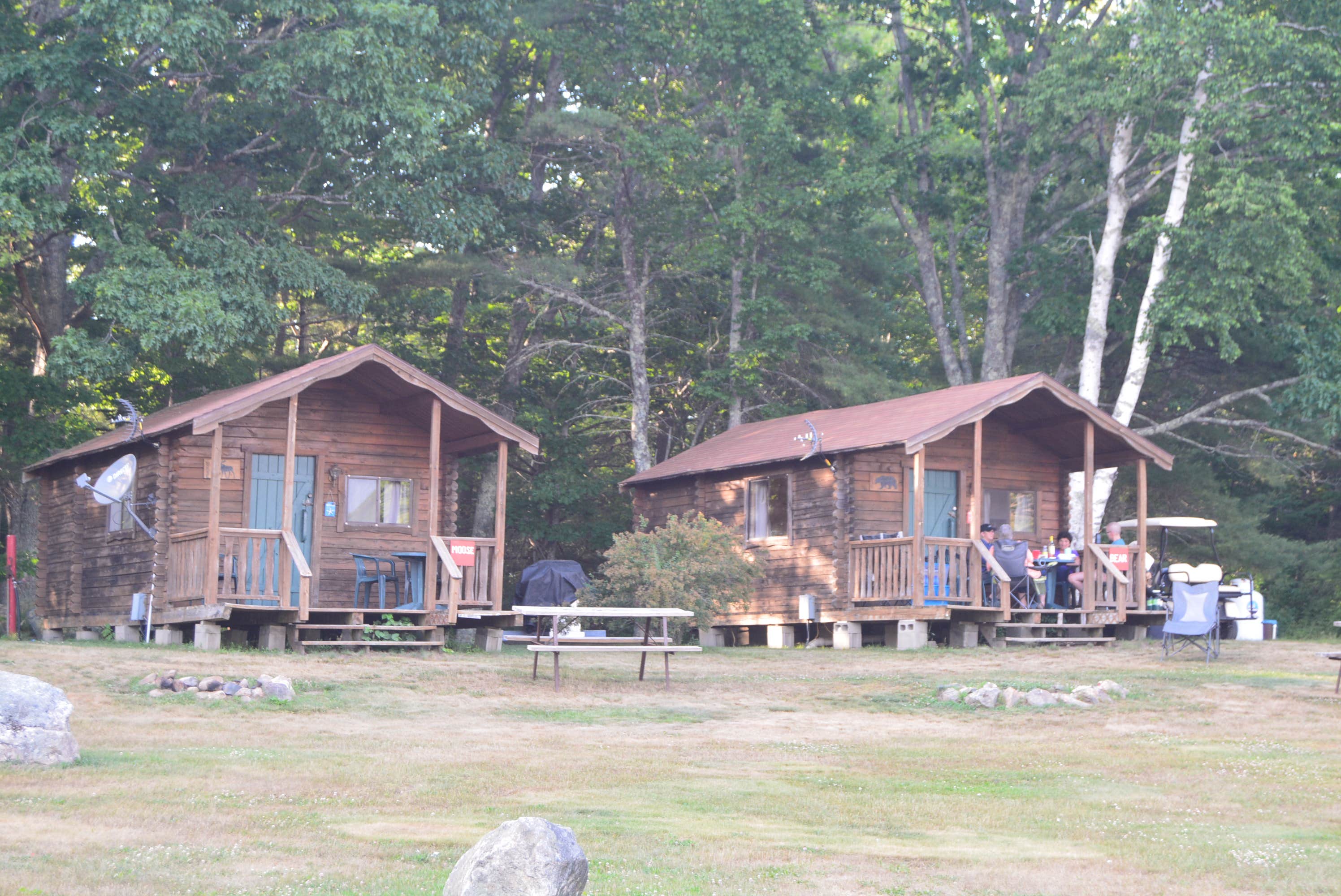 Nancy W.'s photo of glamping accommodations at Meadowbrook Camping near Alna, ME