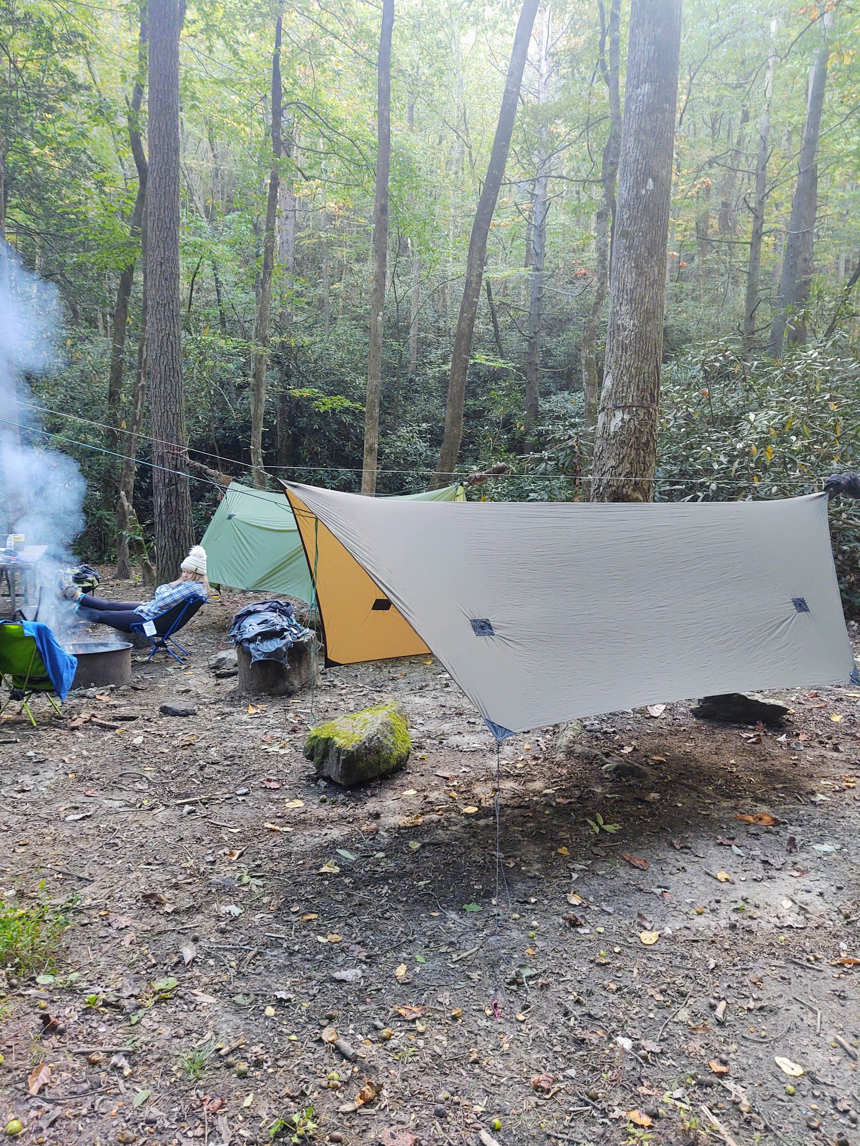 Julie L.'s photo at Upper Falls Campsite near Connelly Springs, NC
