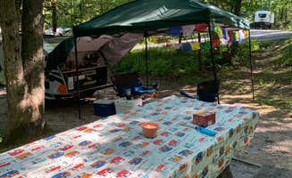 Kimberly  P.'s photo of glamping accommodations at Chilhowee Recreation Area near Lupton City, TN