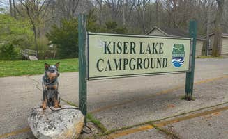 Andrea F.'s photo of camping with pets at Kiser Lake State Park Campground in Ohio