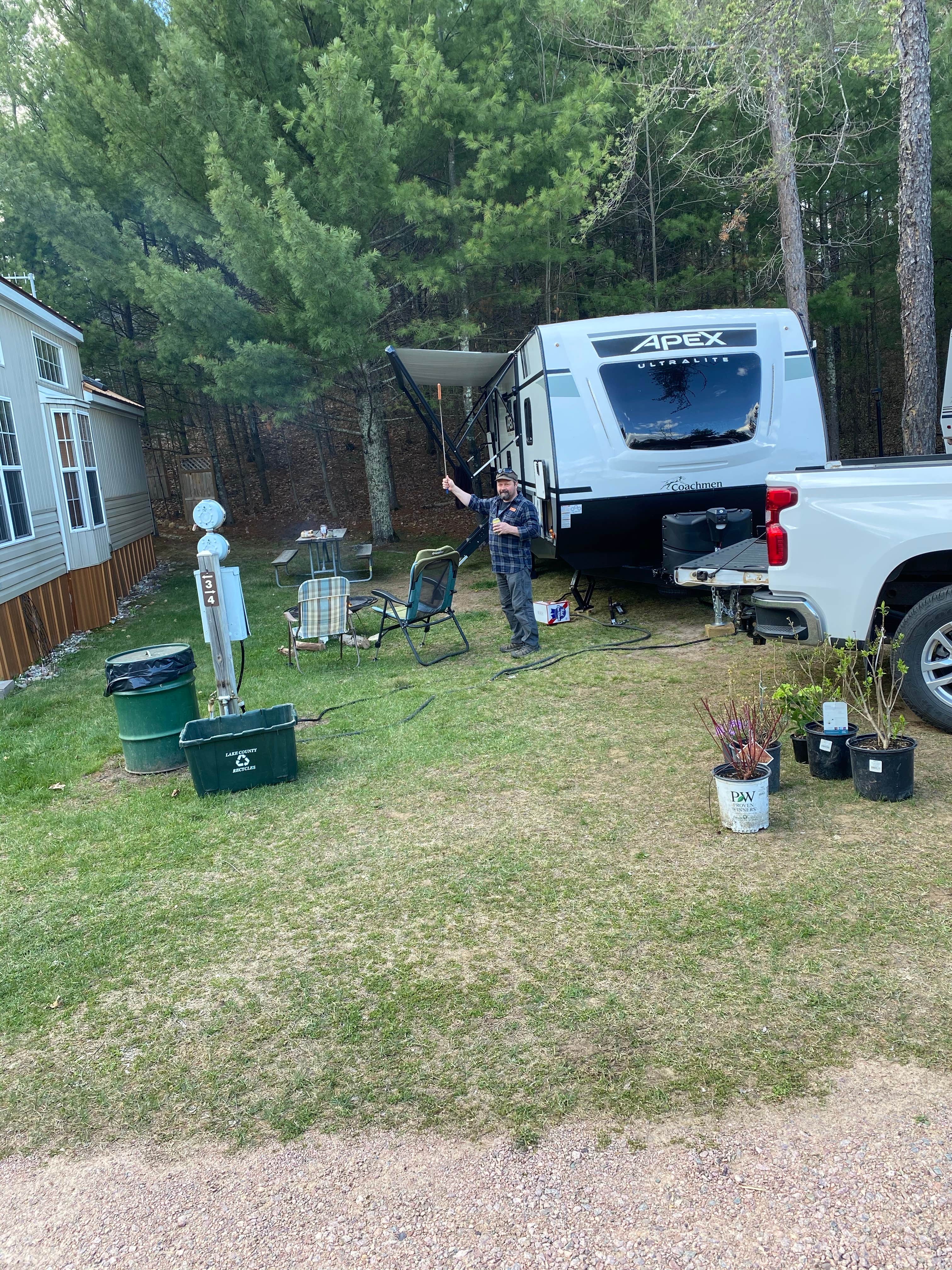 Camping near Stargazen Retreat Center: Sandy Hill Campground, Augusta, Wisconsin