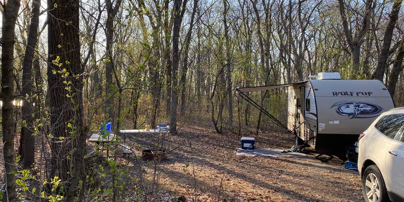 Camper submitted image from Ottawa Lake Campground — Kettle Moraine State Forest-Southern Unit