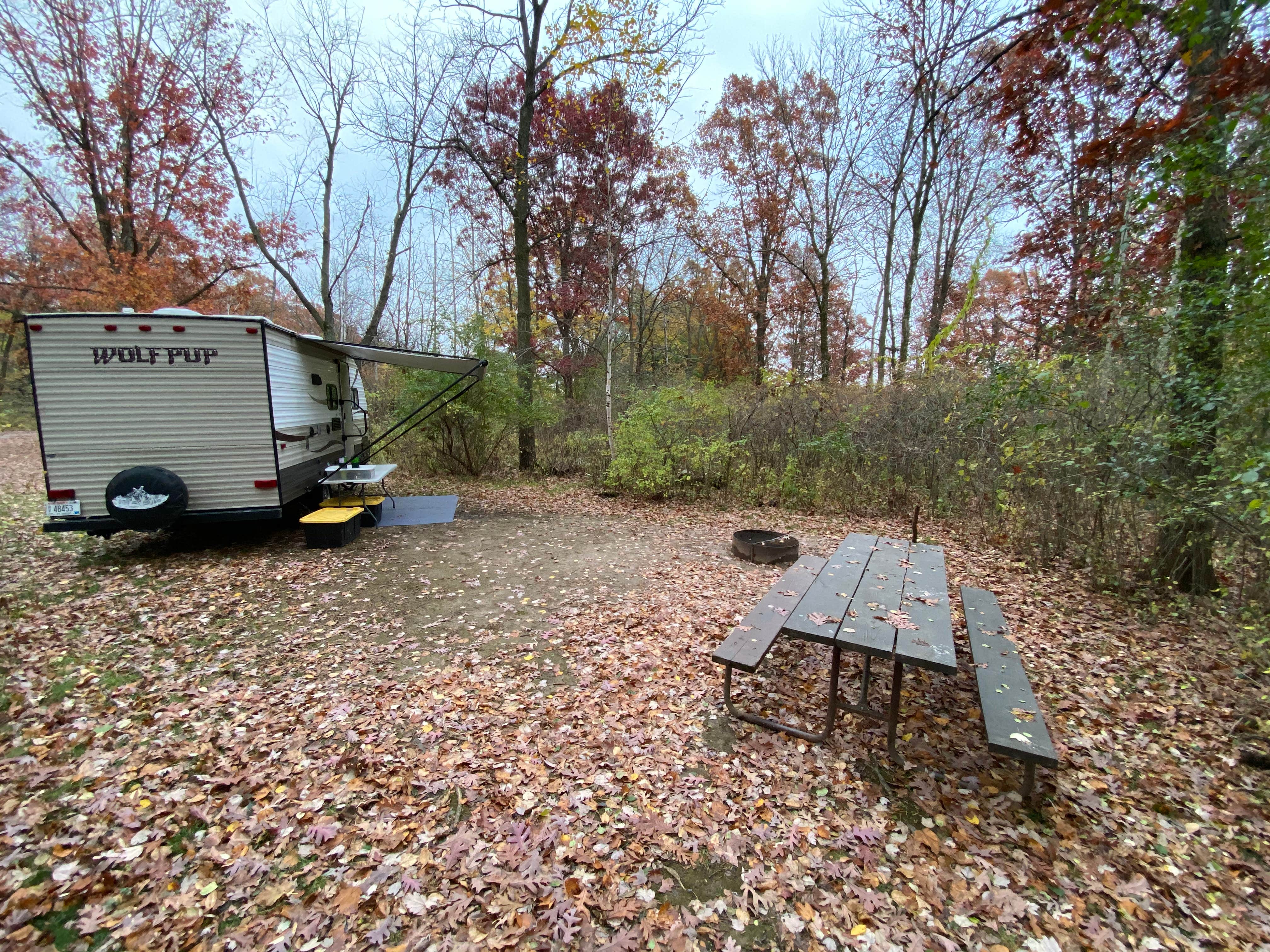 Matt N.'s photo of rv camping at Lake Kegonsa State Park Campground near Evansville, WI