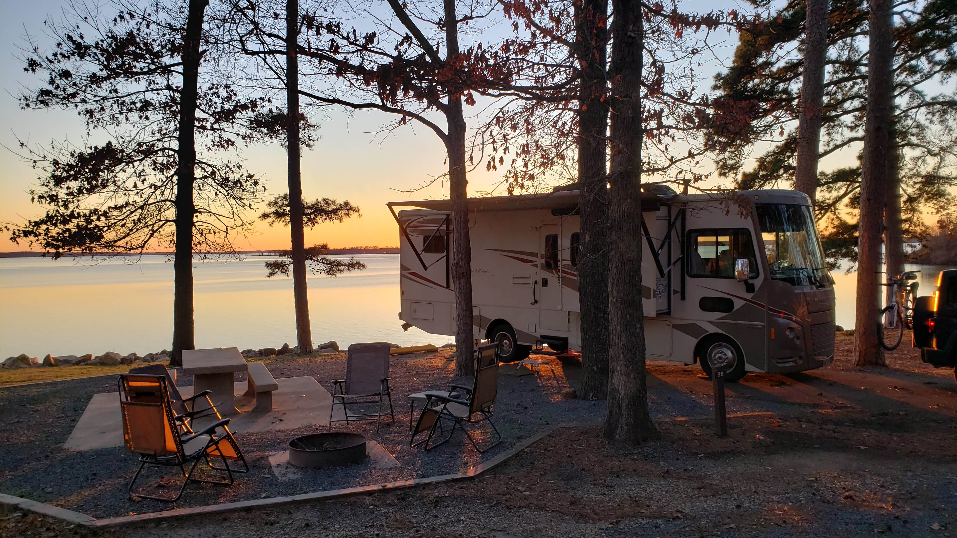 Nancy C.'s photo of rv camping at Rocky Point near Wake Village, TX