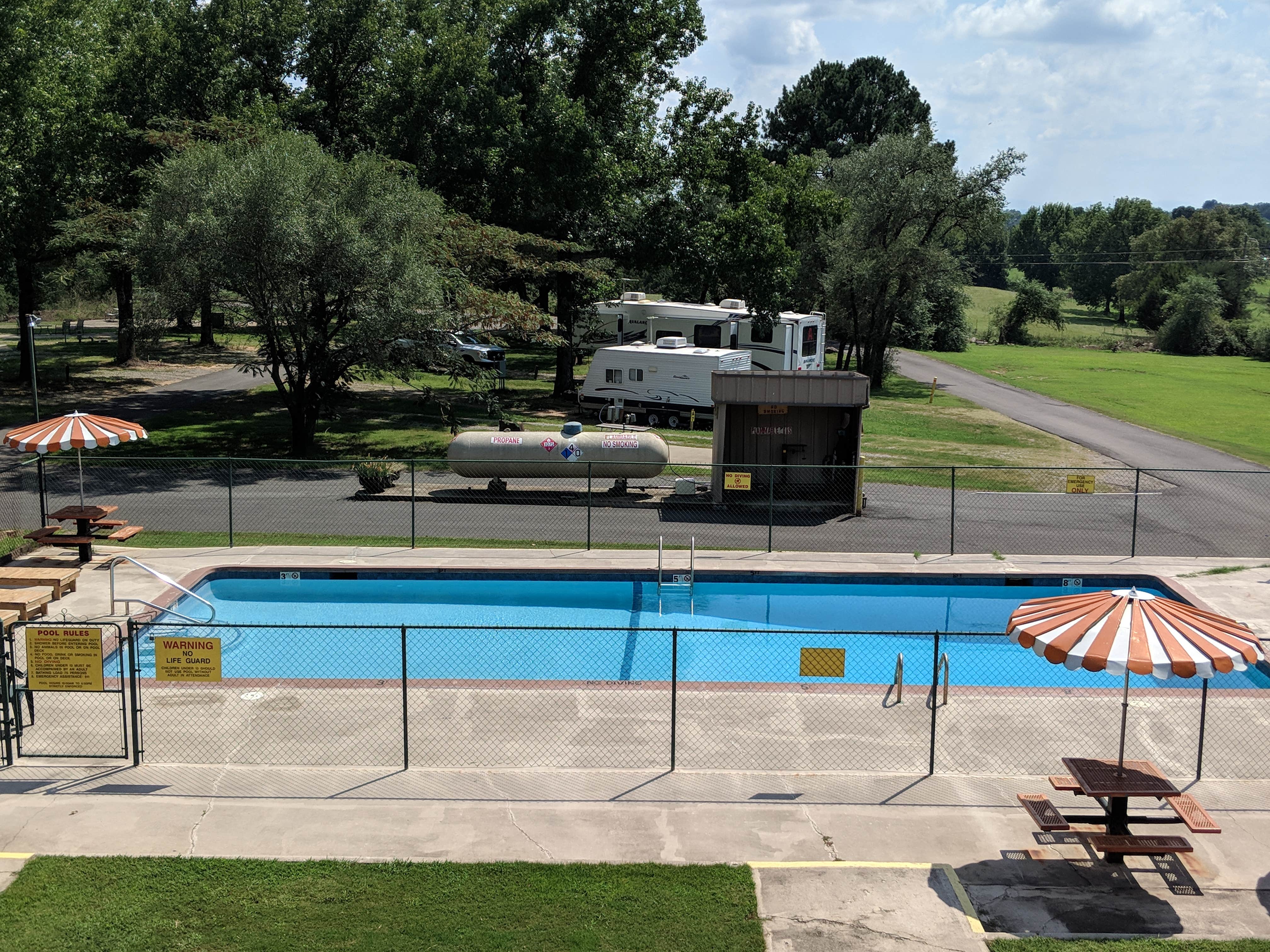 Camper-submitted photo at Fort Smith-Alma RV Park near John Paul Hammerschmidt Lake