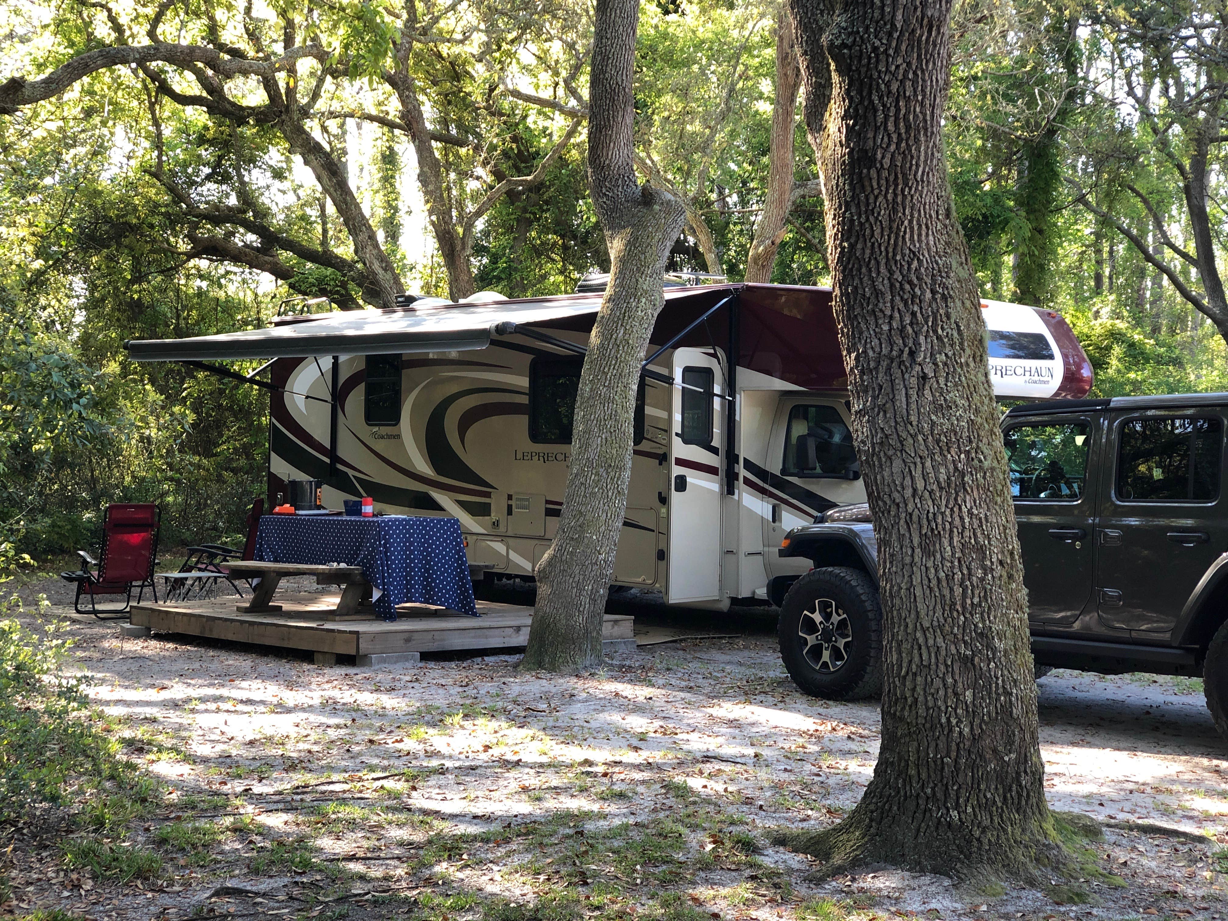 Kevin A.'s photo of rv camping at Holden Beach RV Campground near Wrightsville Beach, NC