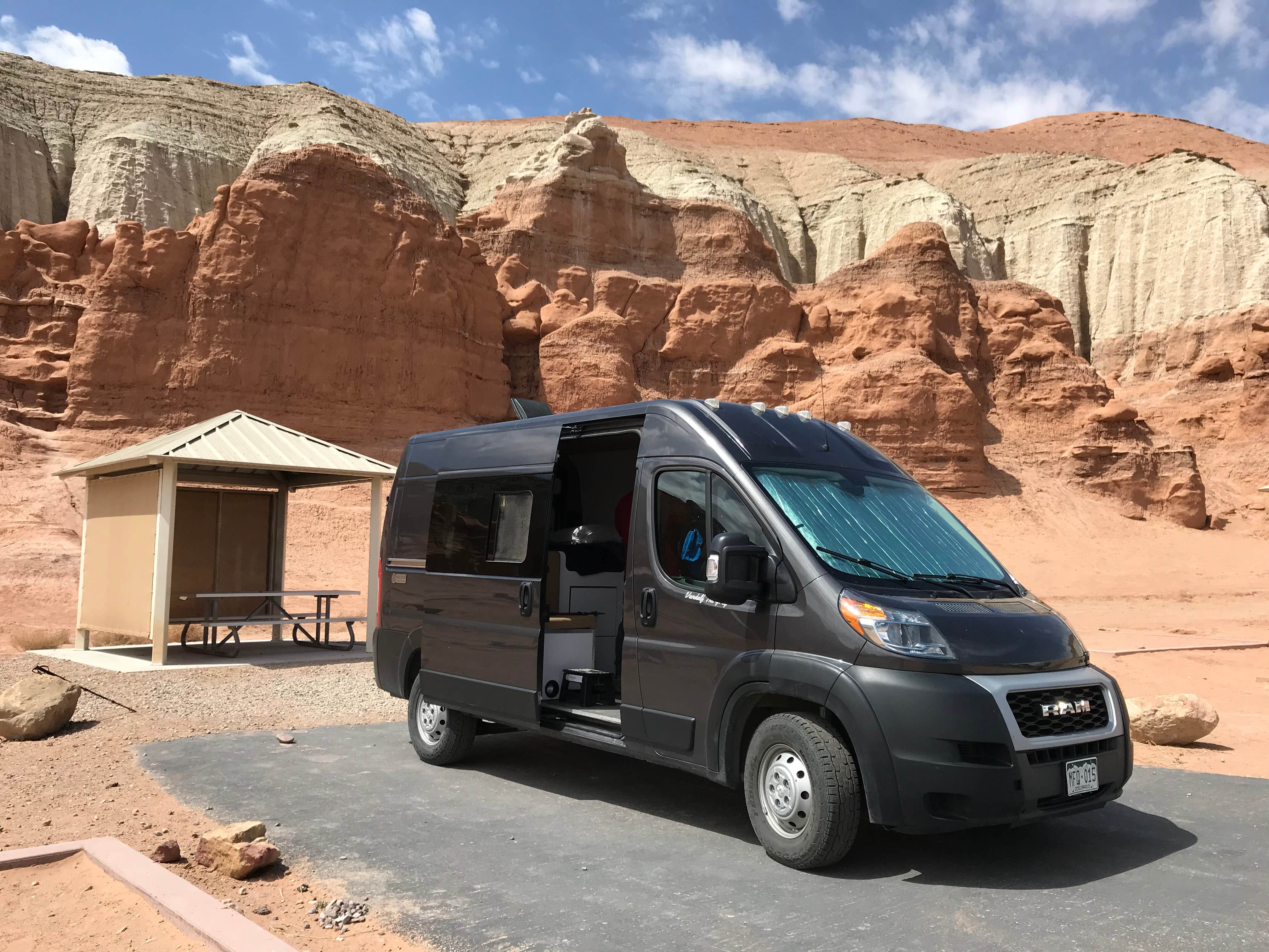 MJ's photo of rv camping at Goblin Valley State Park Campground near Hanksville, UT