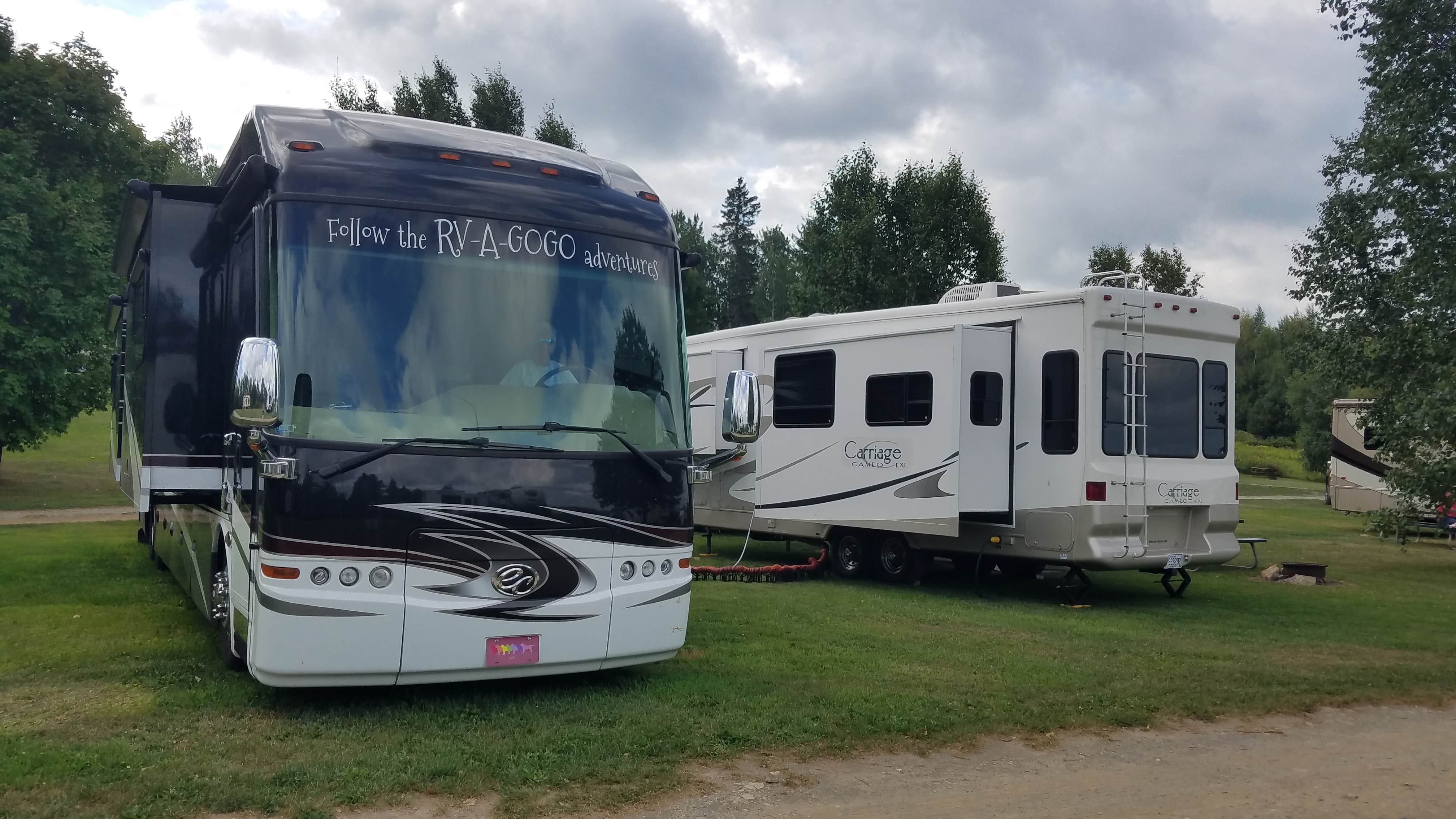 Nancy W.'s photo of rv camping at Arndt's Aroostook River Lodge & Campground near Limestone, ME