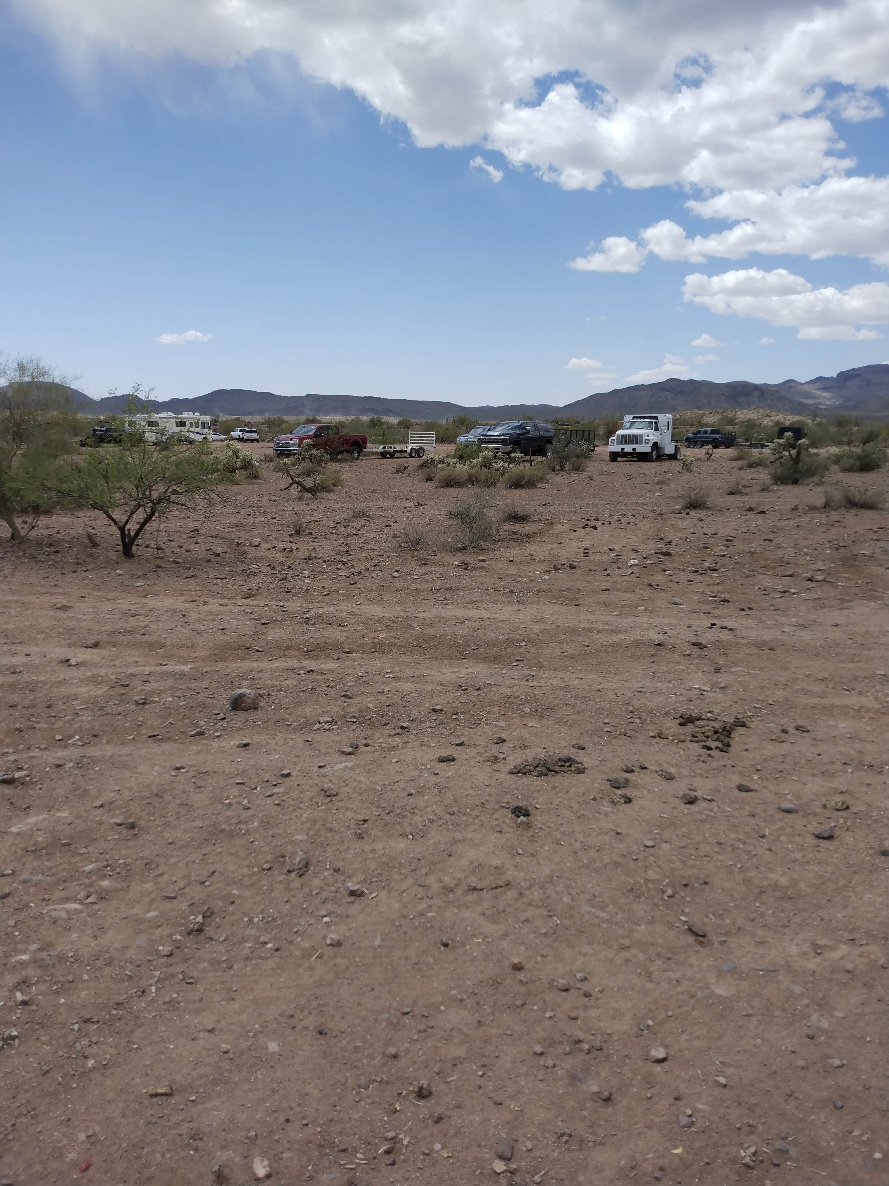 Camper submitted image from Old Airstrip Camping & Staging Area - 2