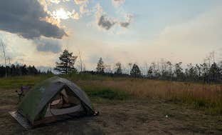 Camping near Brooks Lake Campground: Hatchet Campground, Moran, Wyoming
