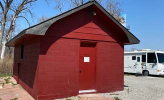 Annie C.'s photo of rv camping at The Meadow Campground & Coffee House near Timewell, IL