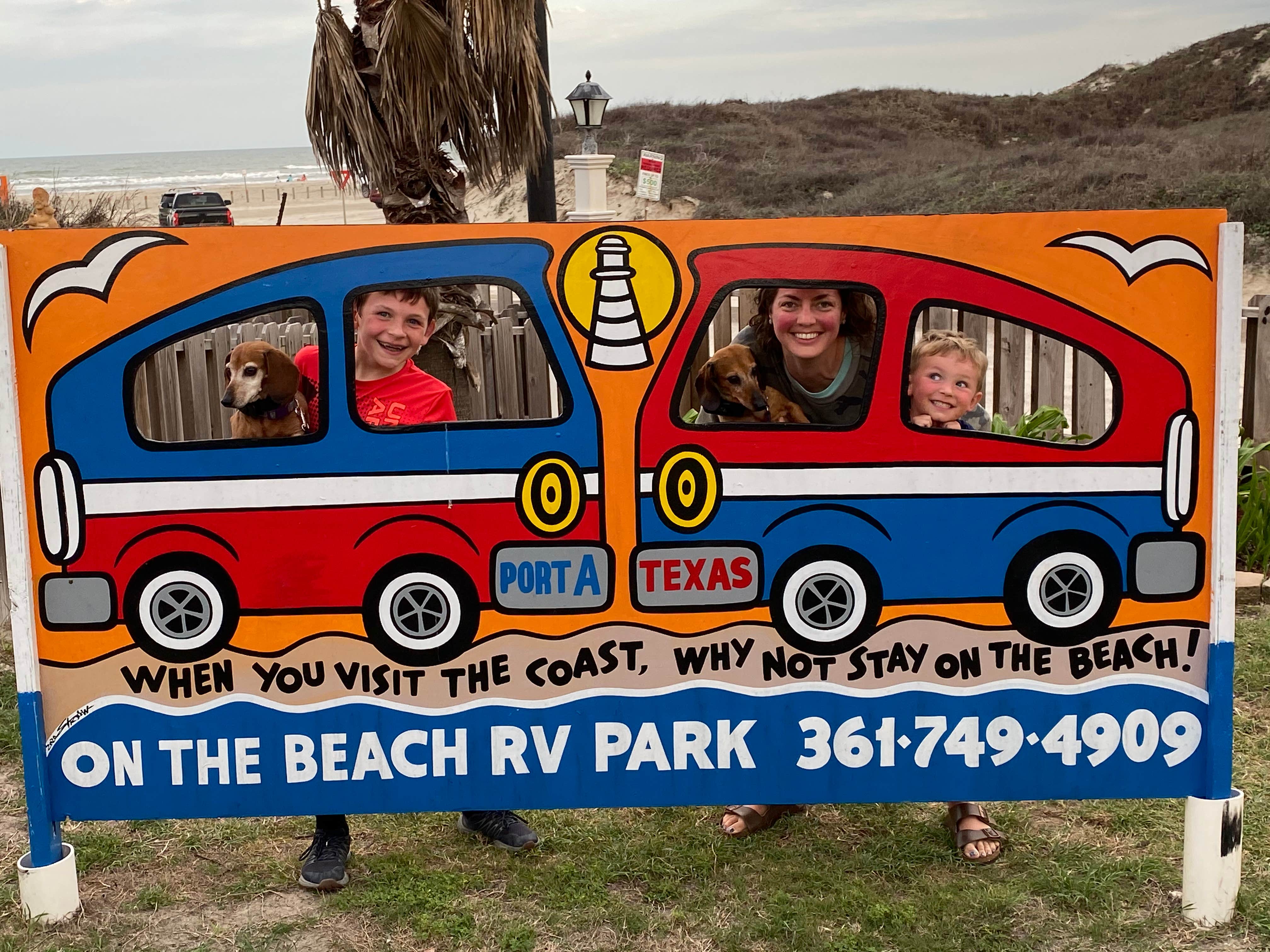 Nathan K.'s photo of rv camping at On The Beach RV Park near Port Aransas, TX