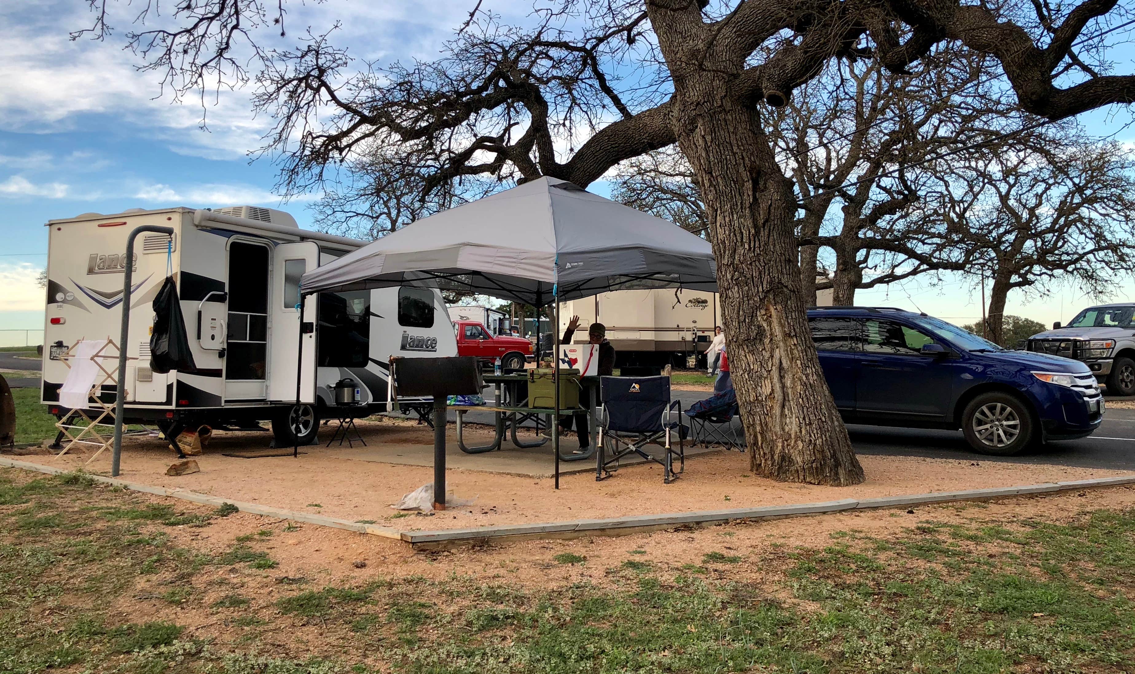 James T.'s photo of rv camping at Black Rock Park near Llano, TX