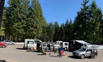 Camping near Swift Forest Camp: Marble Mountain Snopark, Cougar, Washington