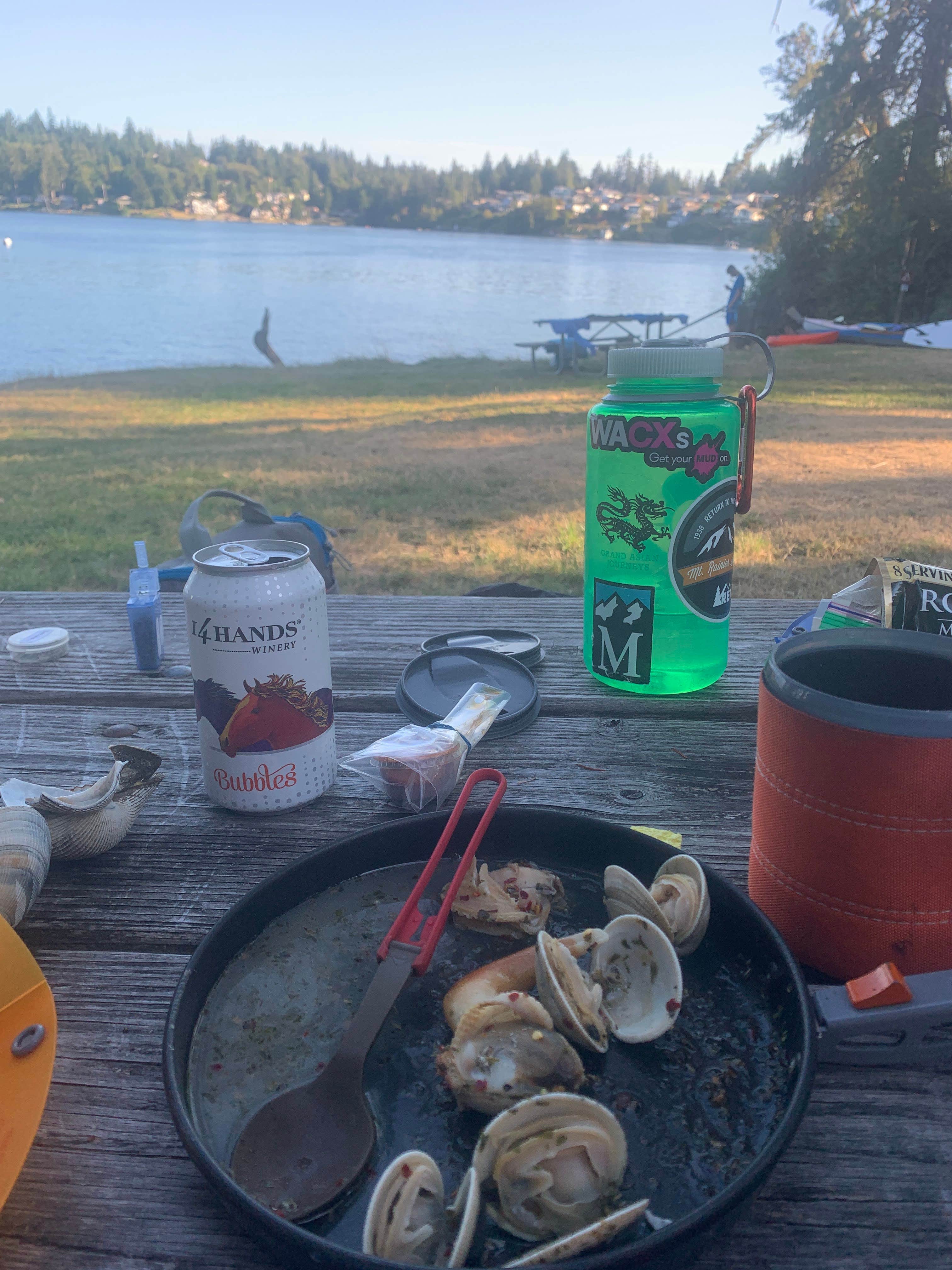 Camper-submitted photo at Hope Island Marine State Park Campground near Wauna, WA