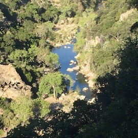 Gorge view from above