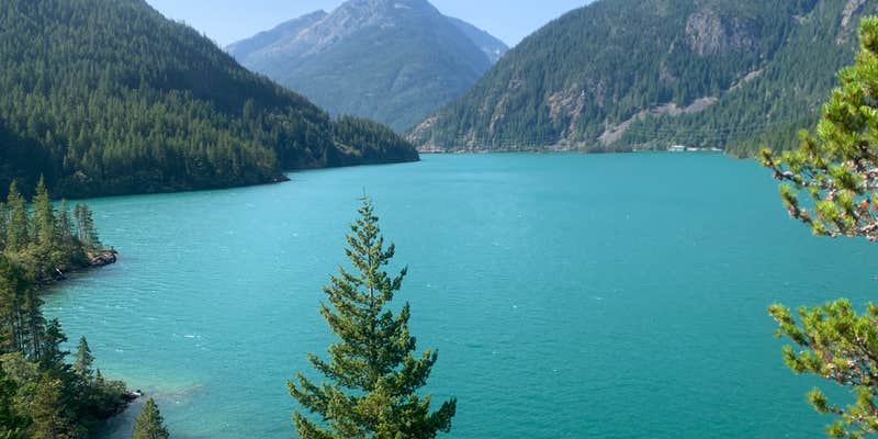 Camper submitted image from Thunder Point Campground — Ross Lake National Recreation Area