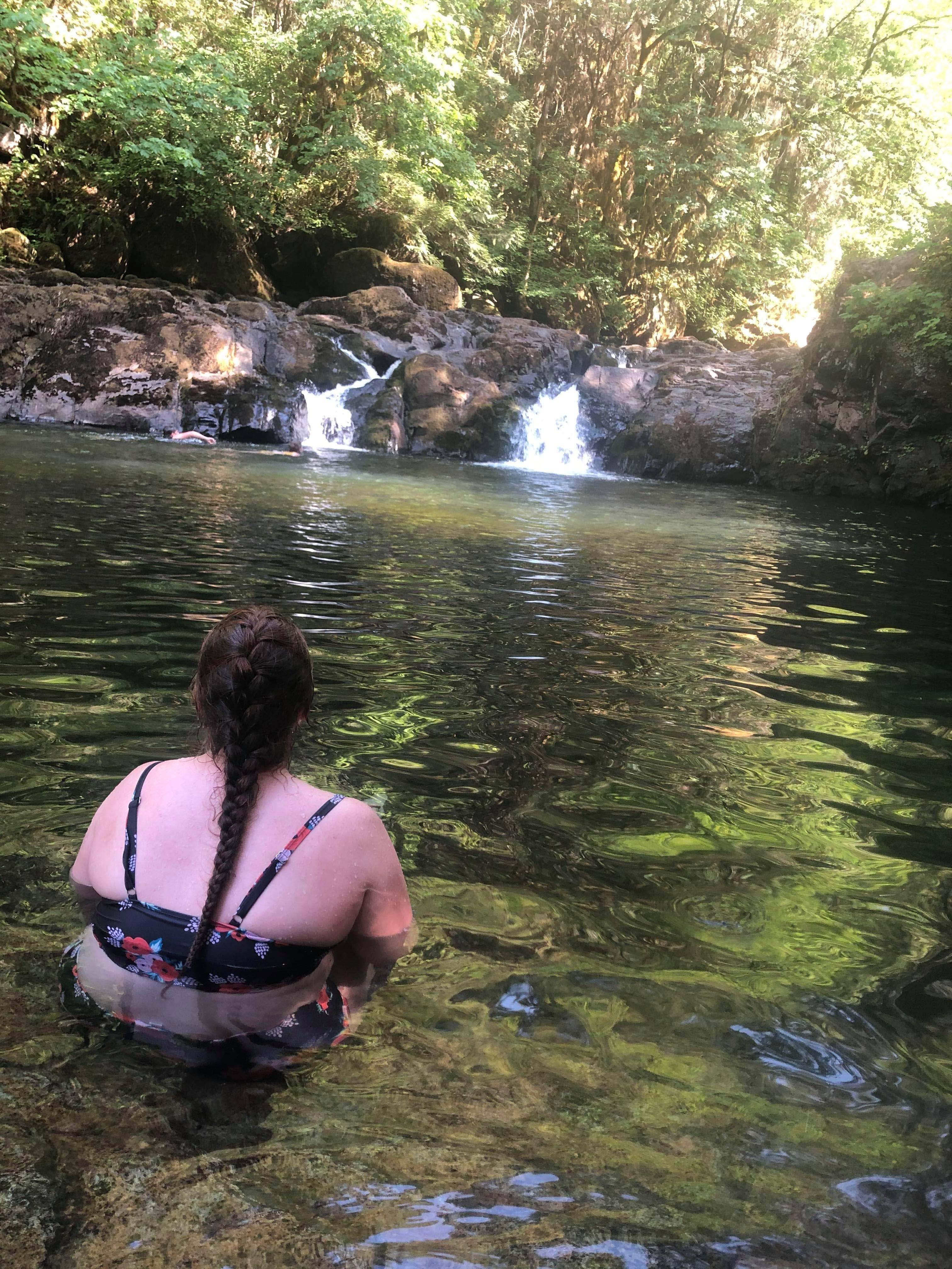 Camper-submitted photo at Cavitt Creek Falls near Idleyld Park, OR