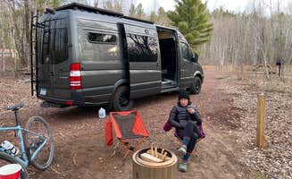 Matthew H.'s photo of rv camping at Red Rider Resort near Cuyuna, MN
