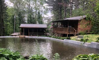 Kirkland Creek Campground &.'s photo of a cabin at Kirkland Creek Campground and Cabins in North Carolina