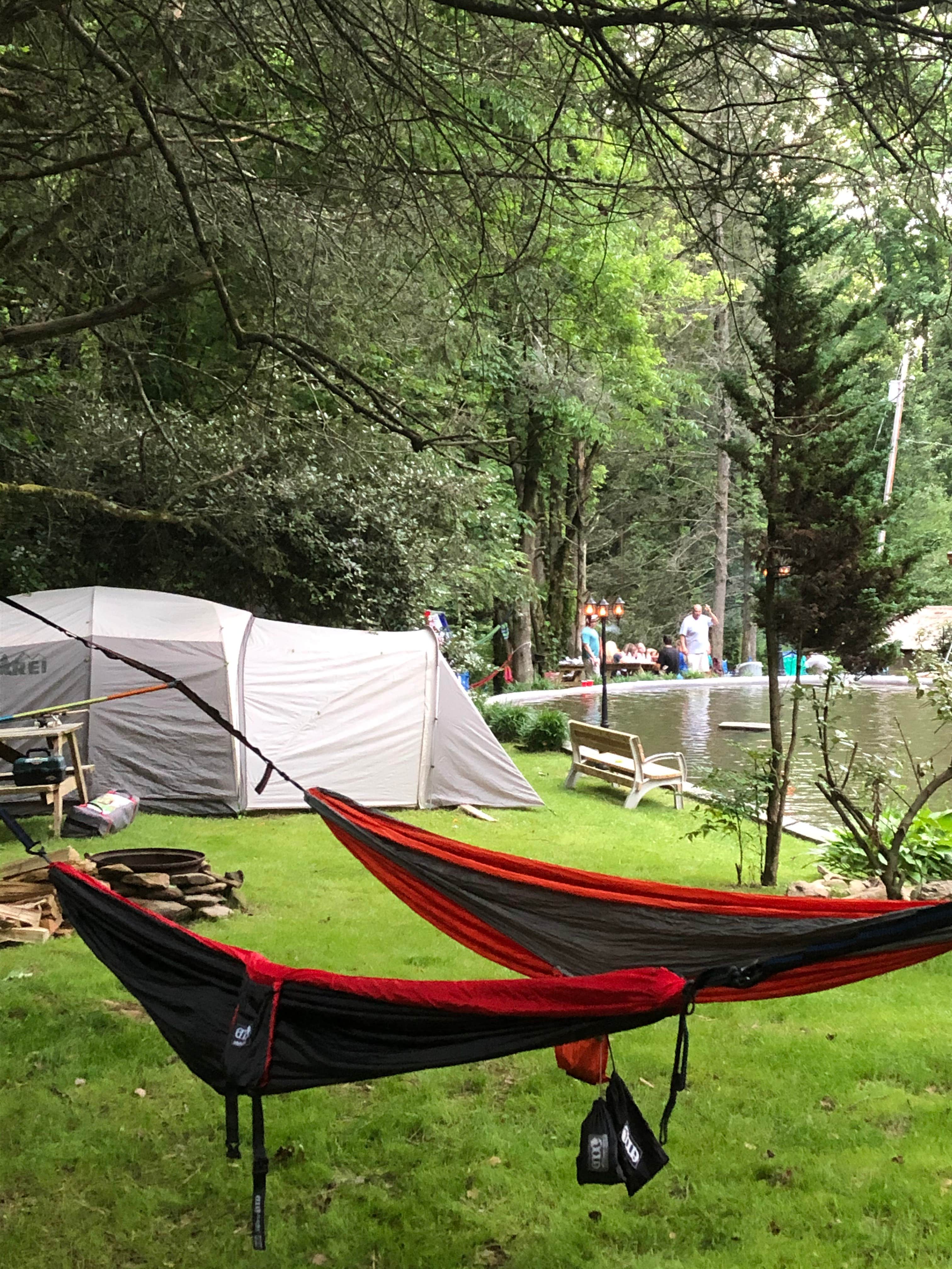 Camper-submitted photo at Kirkland Creek Campground and Cabins near Bryson City, NC