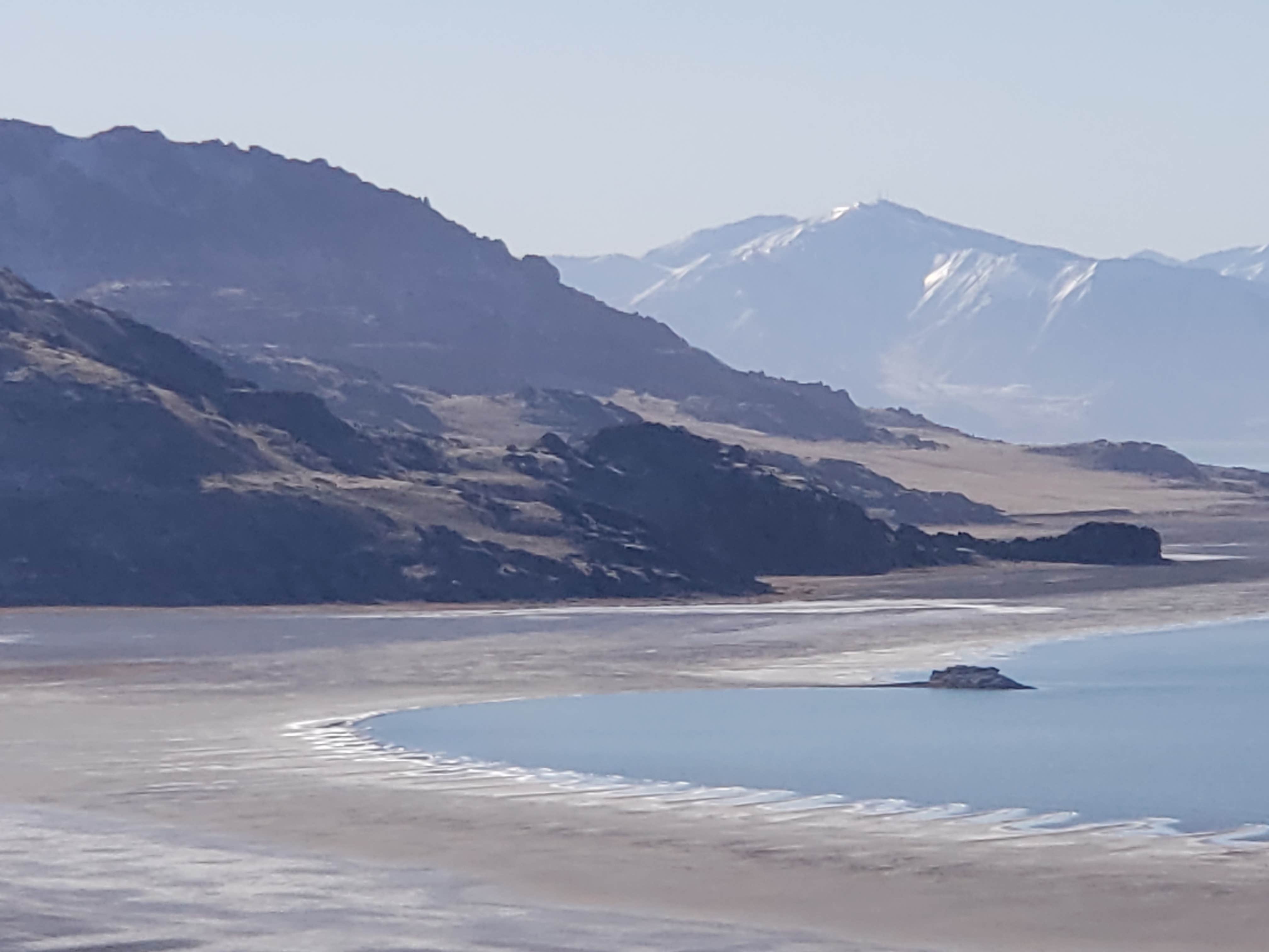 Camper submitted image from Split Rock Bay Backcountry Campsites — Antelope Island State Park - 2