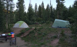 Joe W.'s photo of tent camping at Routt National Forest Hahns Peak Lake Campground near Yampa, CO