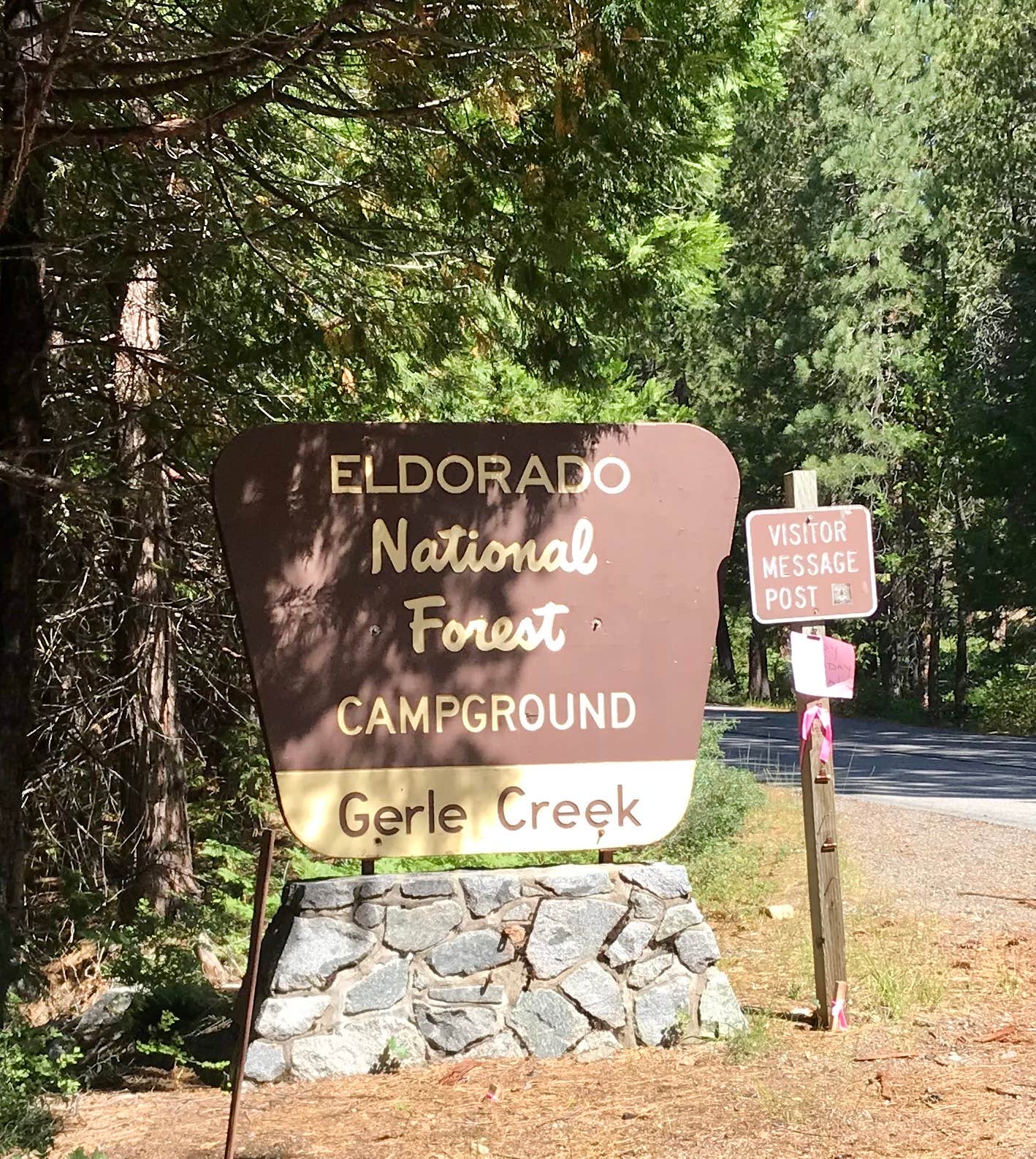 Camper submitted image from Gerle Creek - 2