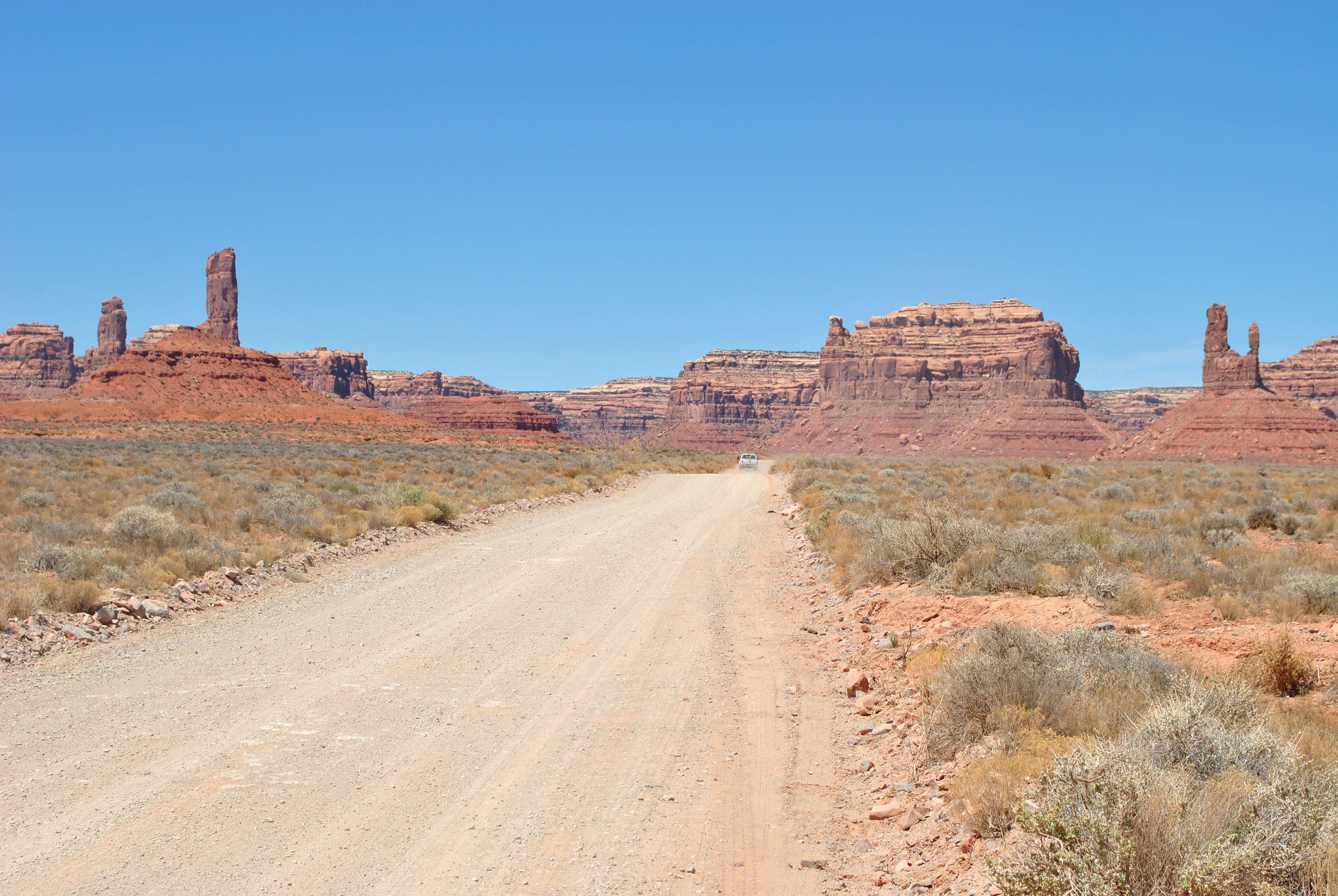Valley of the Gods is about a 5 minute drive up the road.  There is more dispursed camping here!