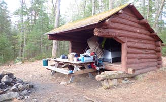 Sarah C.'s photo of a cabin at Machias Rips Campsite near Addison, ME