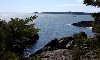 Camping near Fair Head — Cutler Coast Ecological Reserve: Black Point Cove — Cutler Coast Ecological Reserve, Whiting, Maine