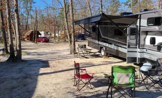 Camping near Bodine Field — Wharton State Forest: Atlantic City North Family Campground, Tuckerton, New Jersey