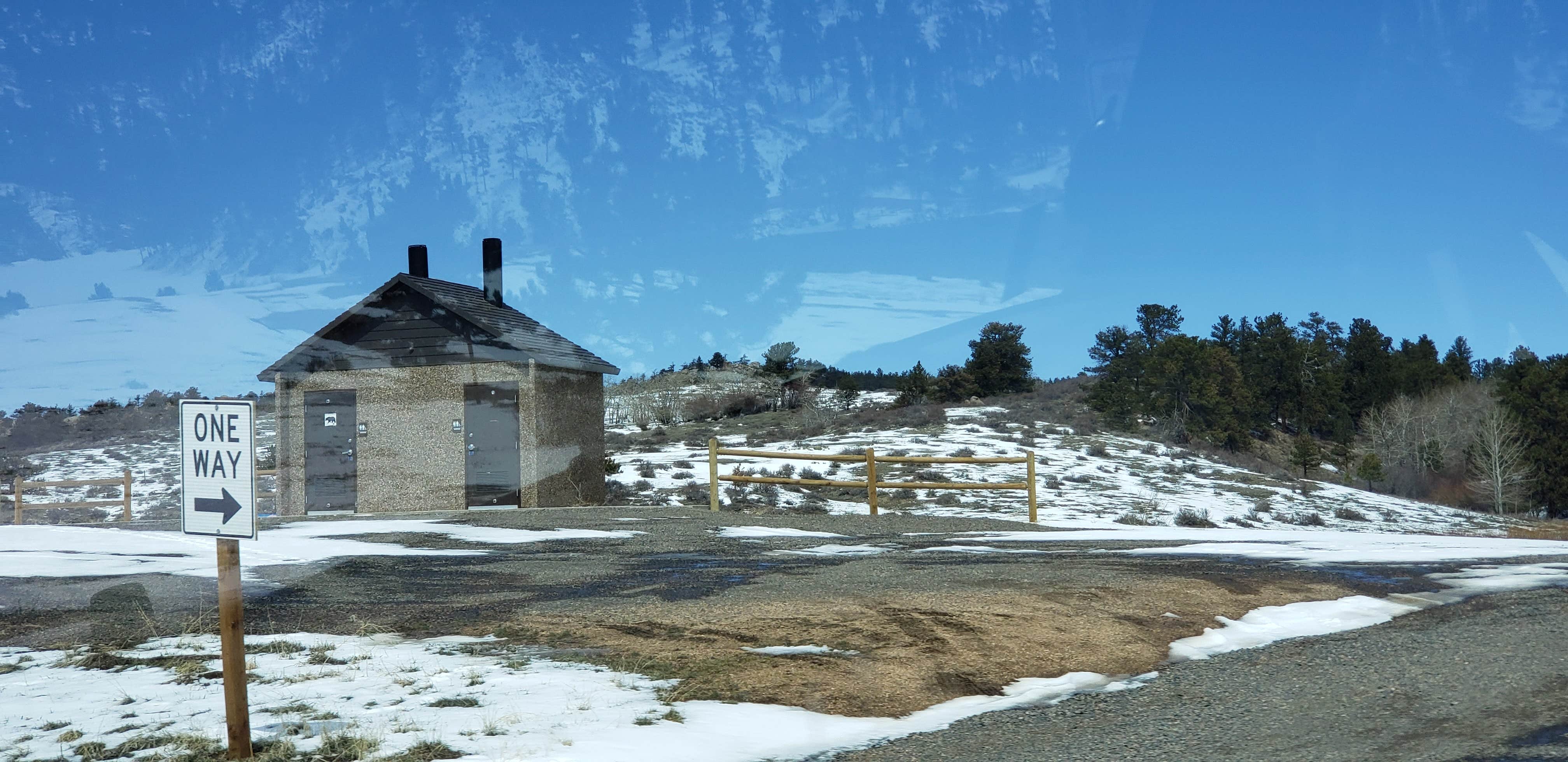 Nancy C.'s photo of a cabin at Curt Gowdy State Park Campground near Granite Canon, WY