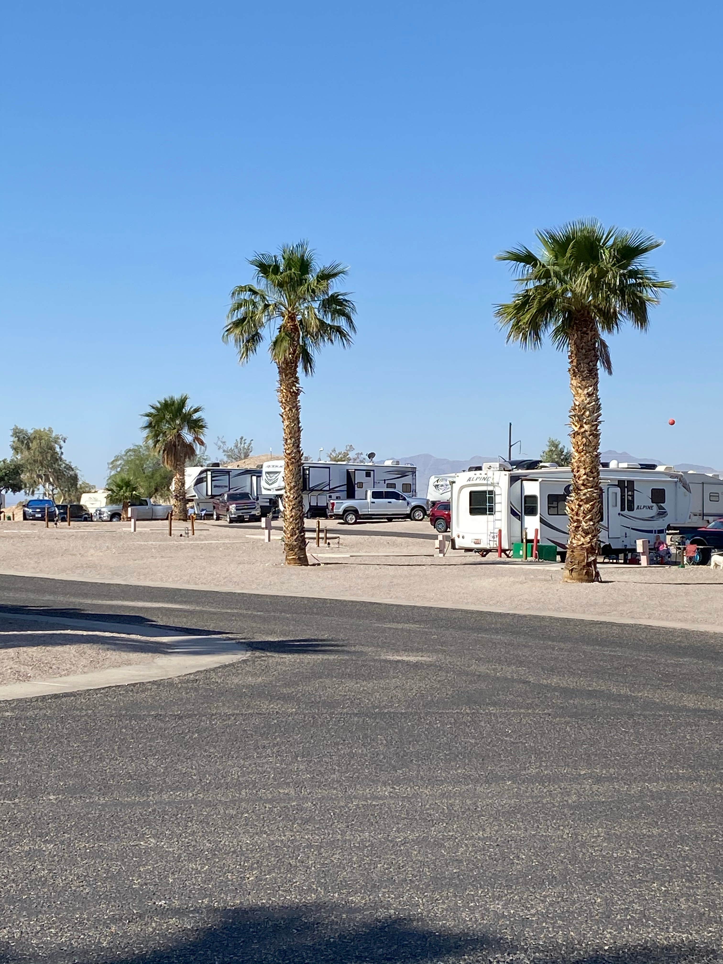 Brittney  C.'s photo of rv camping at Ridgeview RV Resort near Bullhead City, AZ