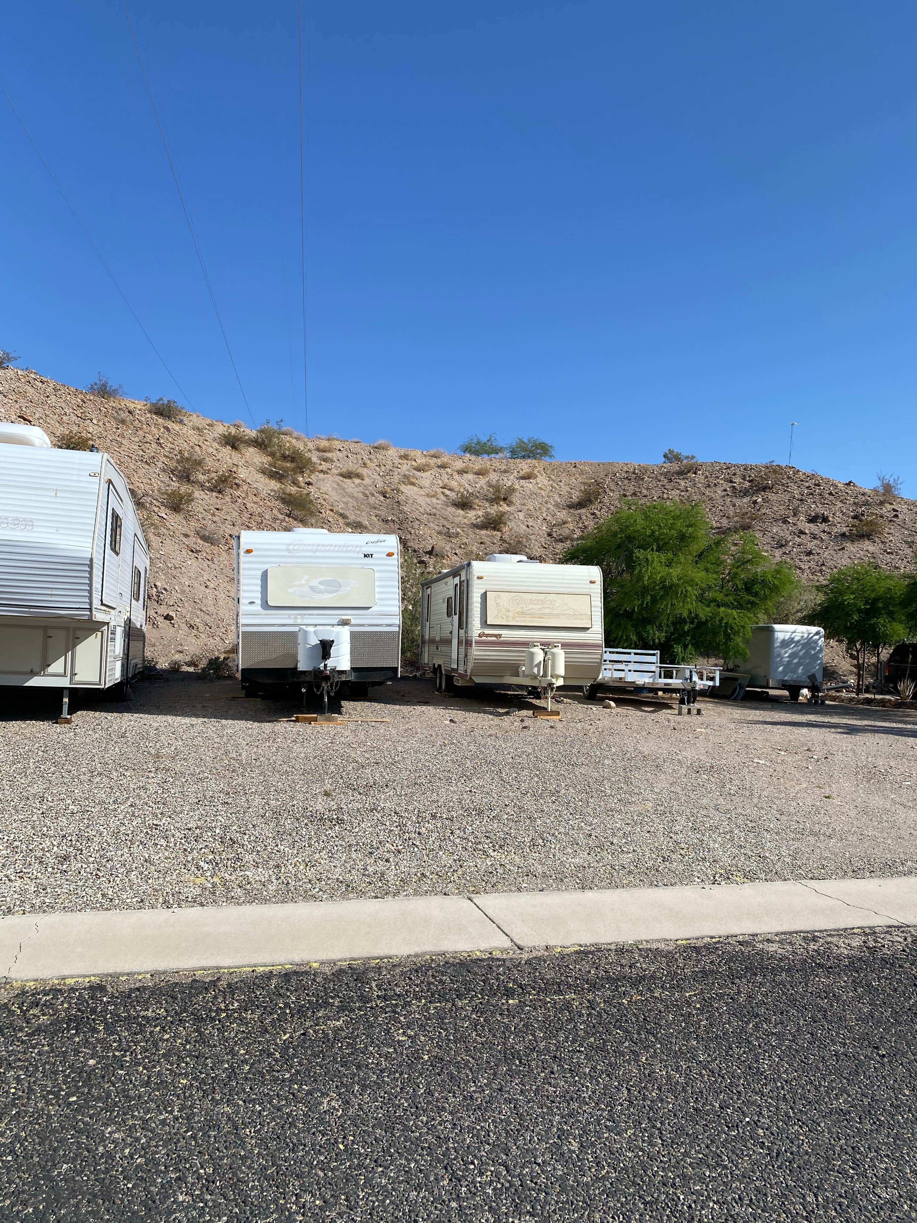 Brittney  C.'s photo of rv camping at Ridgeview RV Resort near Dolan Springs, AZ