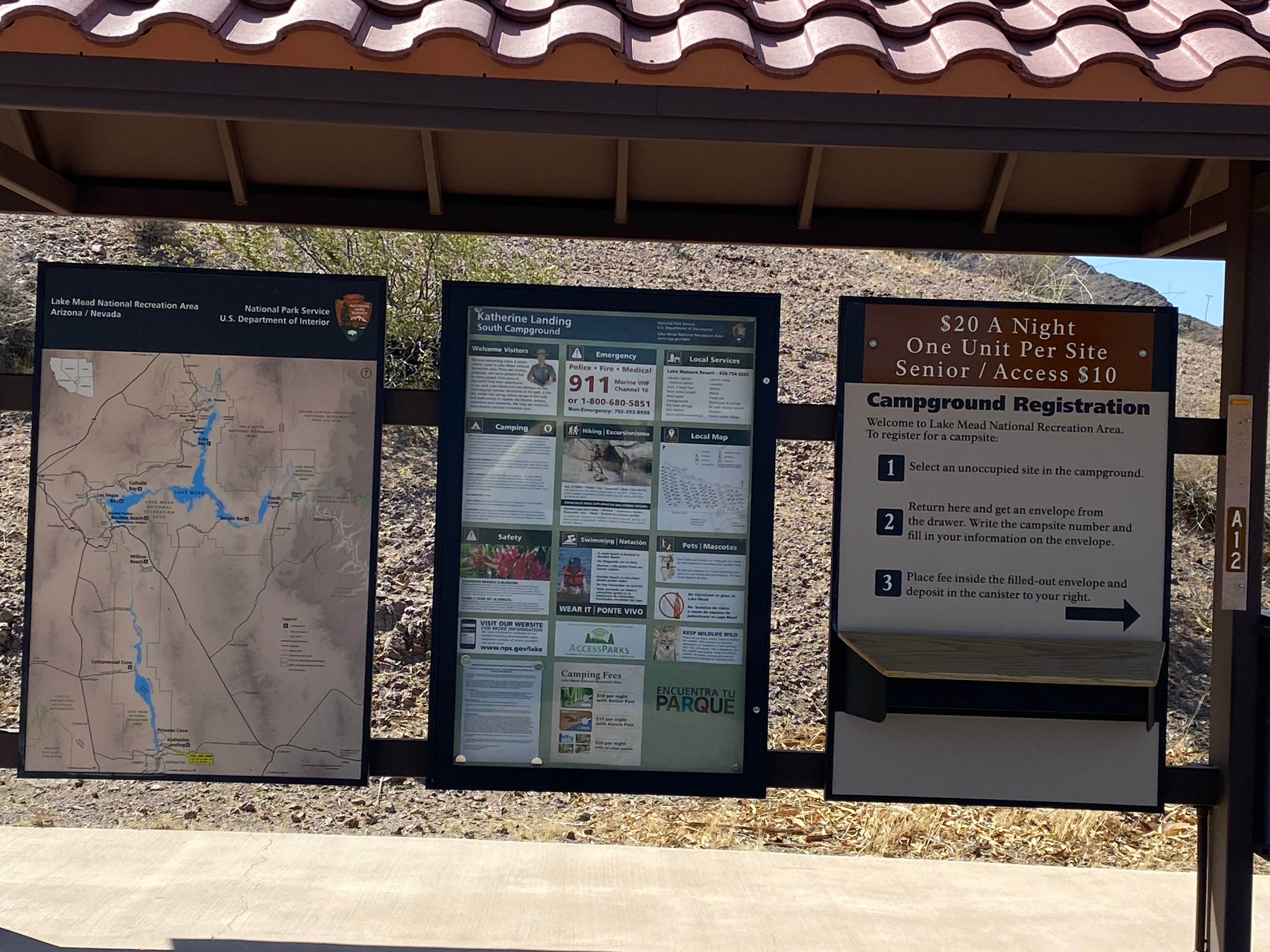 Camper-submitted photo at Katherine Landing South Campground near Nipton, CA