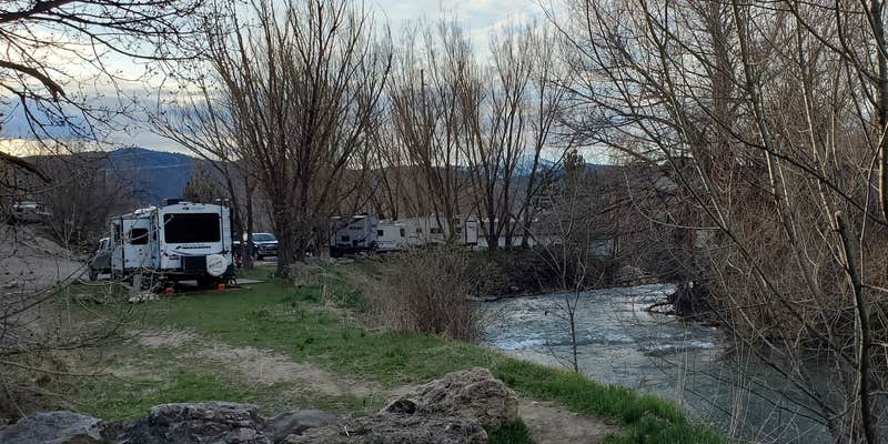 Camper submitted image from Lava Hot Springs Spa Motel & RV Park