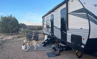 Natalie F.'s photo of rv camping at Cove Campground — Conchas Lake State Park near Santa Rosa, NM