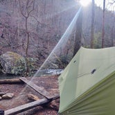 Review photo of Linville Gorge Wilderness Dispersed Camping--Western Section, NC 128 he by Julie L., April 16, 2021