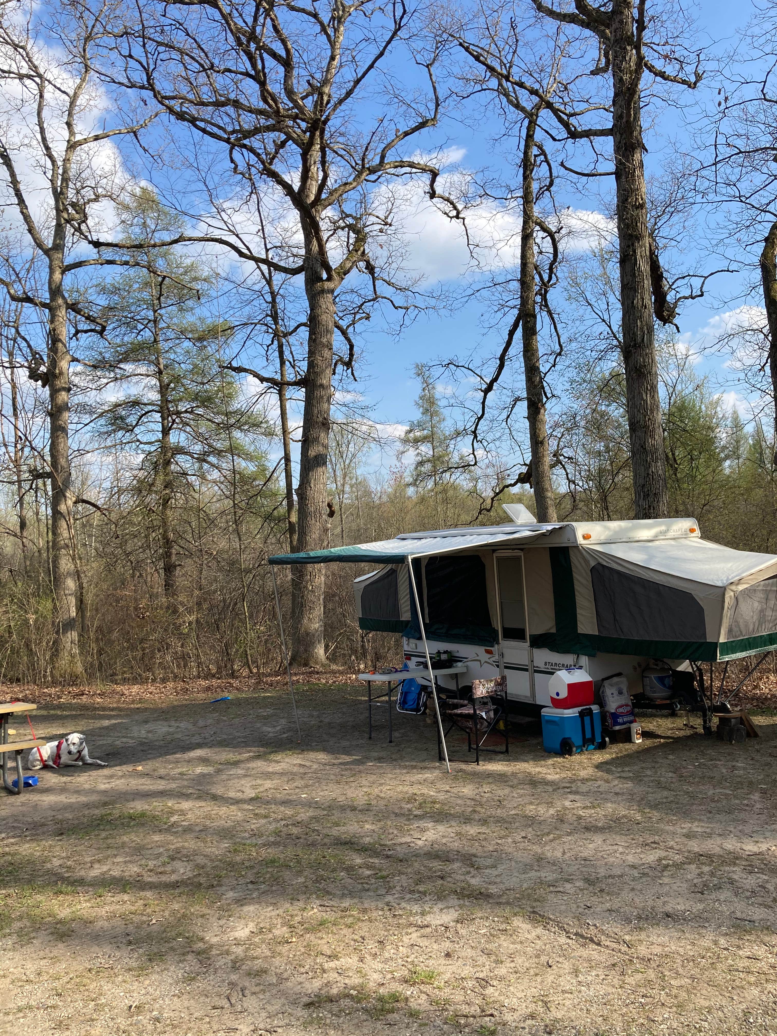 Peter's photo of rv camping at Appleton Lake Campground near Dearborn Heights, MI