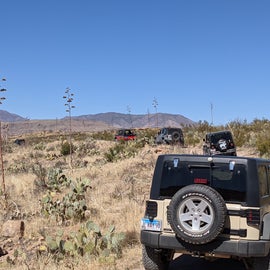 This jeep trail is also great for horses and hiking, called Tortilla Trail, and just up the road from this spot.