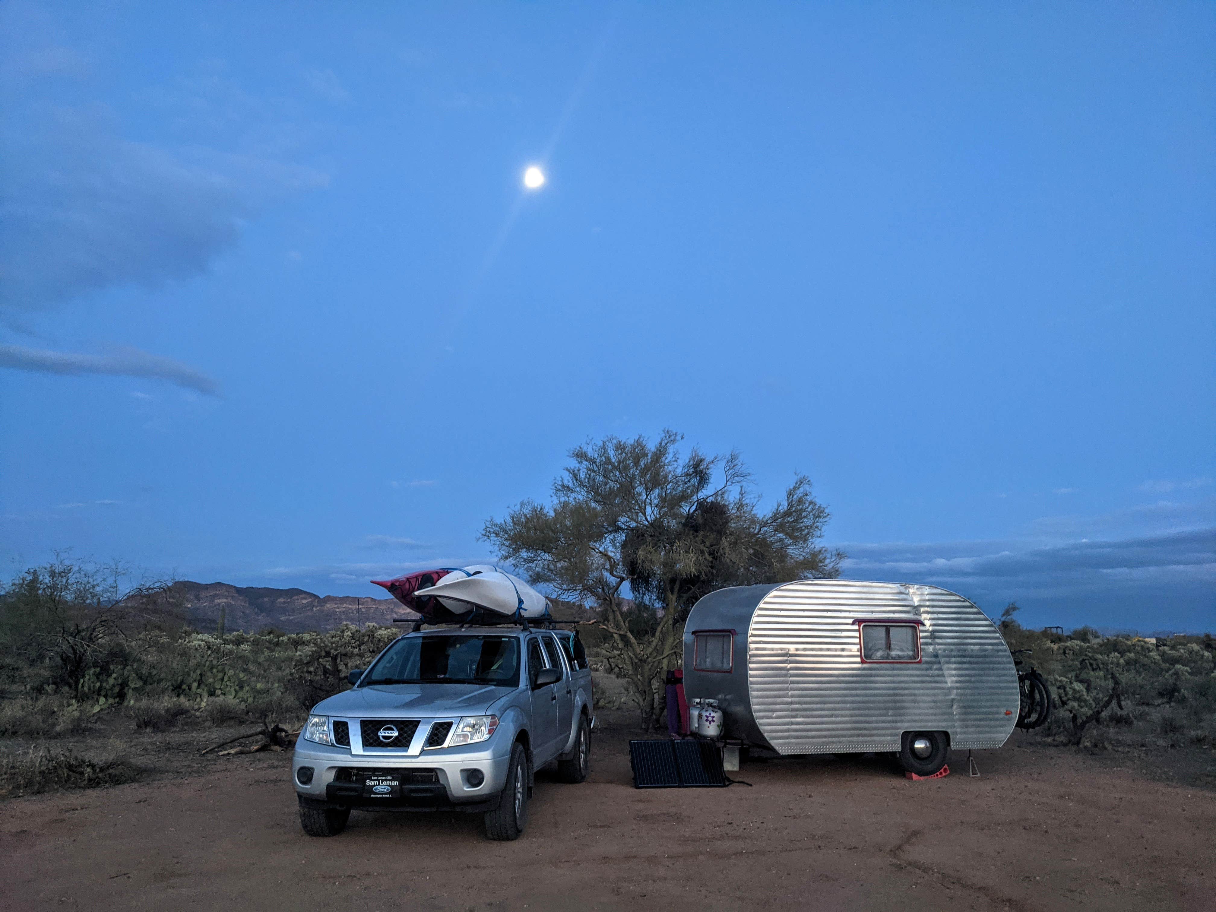 Camper-submitted photo at Peralta Road Dispersed Camping near Gold Canyon, AZ